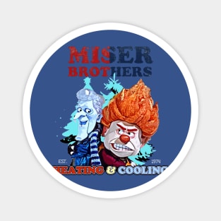 Miser Brothers Cooling & Heating Magnet